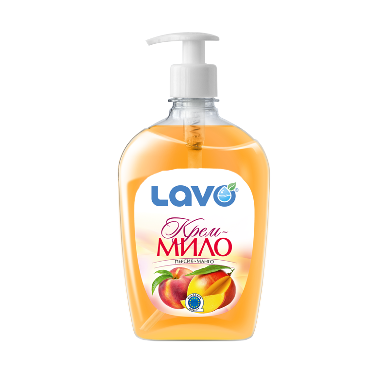 Крем-мило LAVO «Персик-Манго» 600 мл